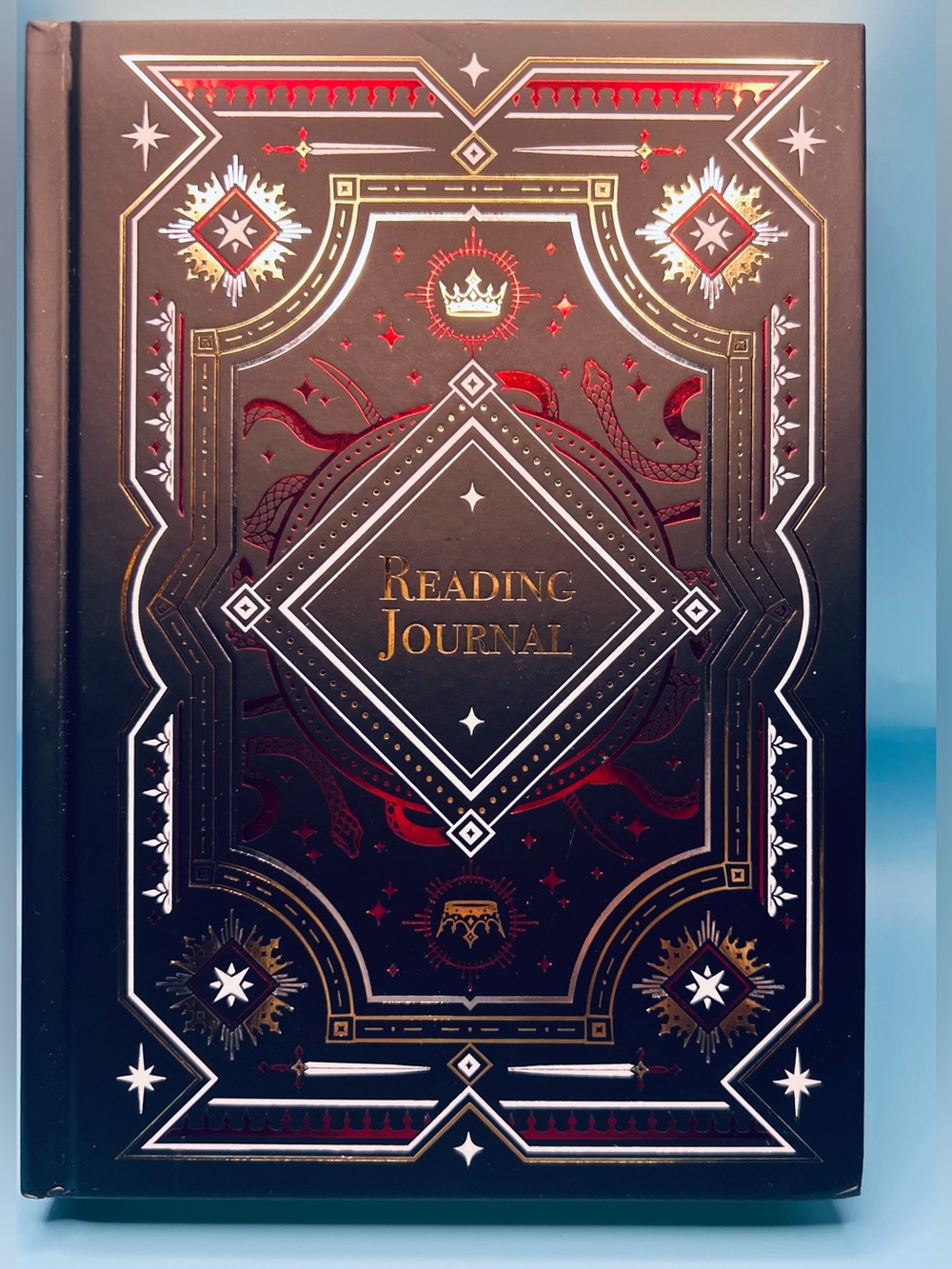 NWOT The Quirky Cup Collective “Serpents & Swords” ⚕️Reading Journal. Gold Foil.